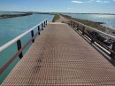 Passerelle sur le sentier